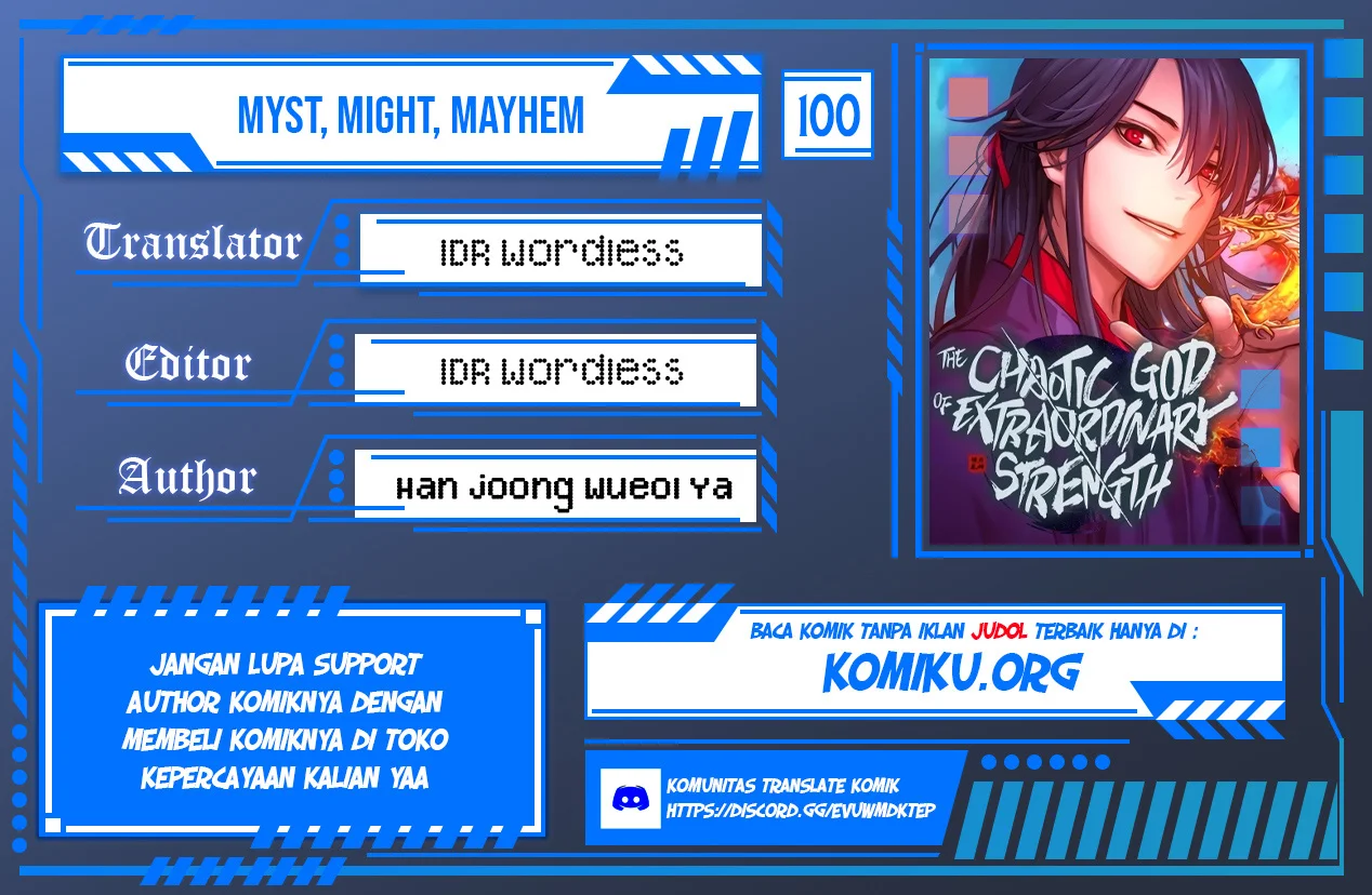 Komik Myst, Might, Mayhem (Legend Of Heavenly Chaos Demon) Chapter 100 R gambar 1